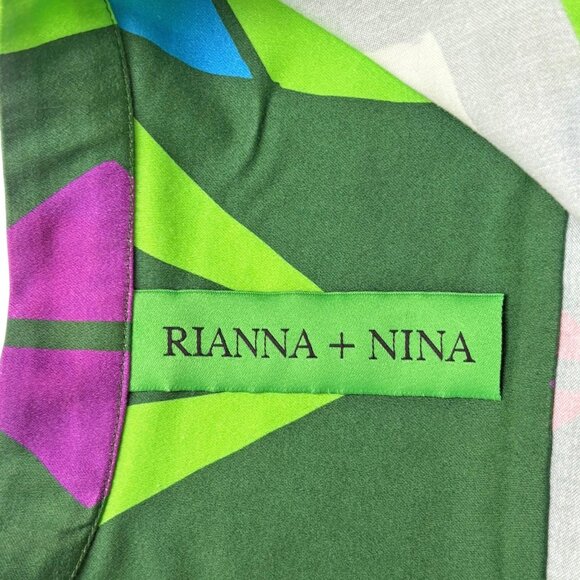 RIANNA + NINA The Carnaval Krokodilos Print Wearable Art Shirt - Picture 2 of 10